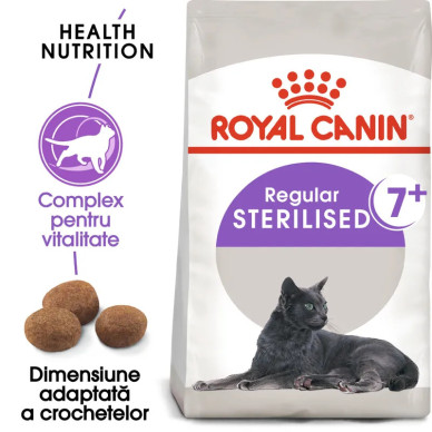 Royal Canin Sterilised 7+, hrana uscata pisici sterilizate, 1.5 kg